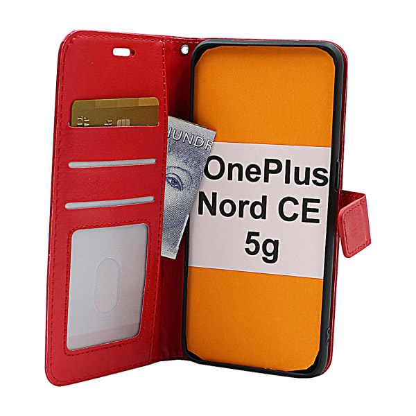 Crazy Horse Wallet OnePlus Nord CE 5G Svart