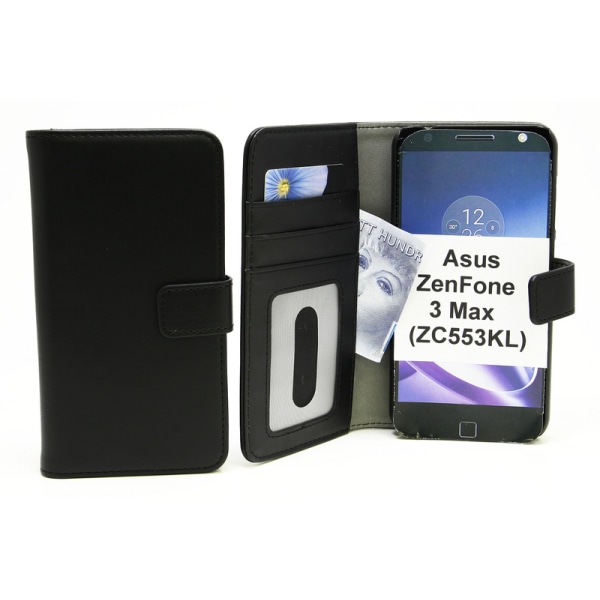 Magnet Wallet Asus ZenFone 3 Max (ZC553KL) Svart 732c | Svart | Fyndiq