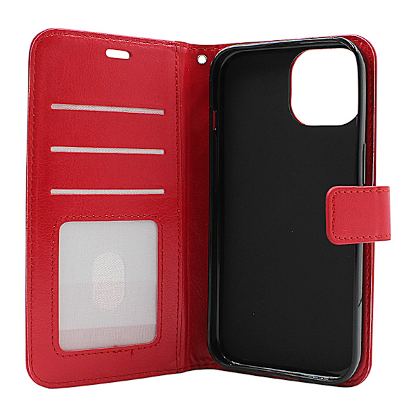 Crazy Horse Wallet iPhone 15 Grön