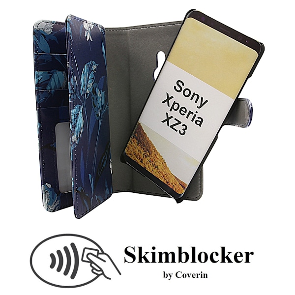 Skimblocker XL Magnet Designwallet Sony Xperia XZ3