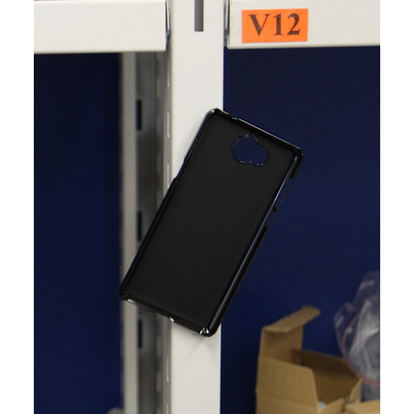 Skimblocker Magnet Wallet Huawei Y6 2017 (MYA-L41) Svart