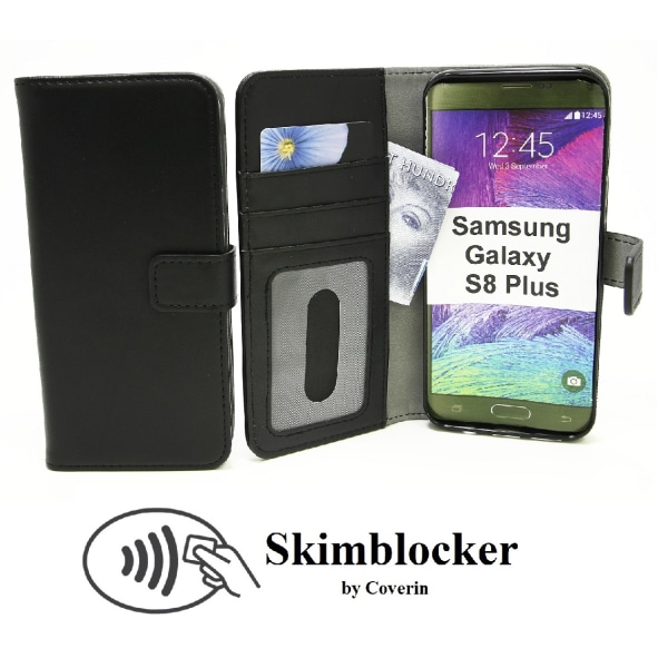 Skimblocker Magnet Fodral Samsung Galaxy S8 Plus (G955F)