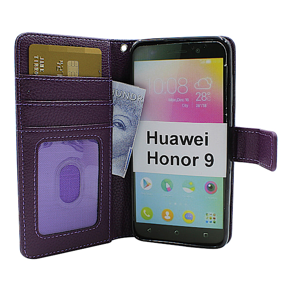 New Standcase Wallet Huawei Honor 9 (STF-L09) Lila