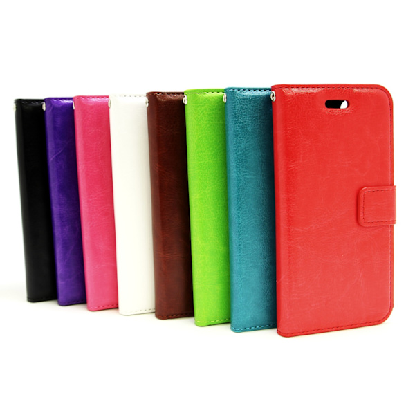Crazy Horse Wallet iPhone 7 Hotpink