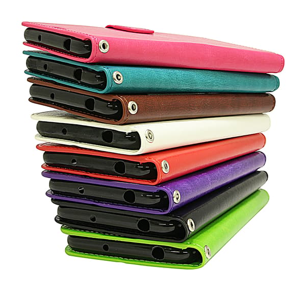 Crazy Horse Wallet Motorola One Vision Lila
