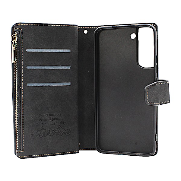 XL Standcase Lyxfodral Samsung Galaxy S22 Plus 5G Vinröd