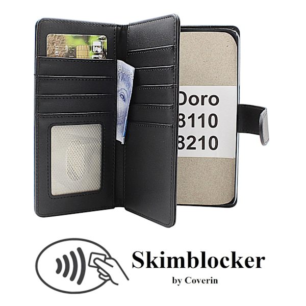 Skimblocker Doro 8110 / 8210 XL Plånboksfodral