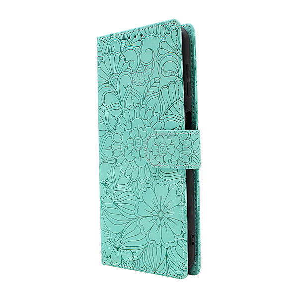 Flower Standcase Wallet Samsung Galaxy A13 (A135F/DS) Ljusrosa