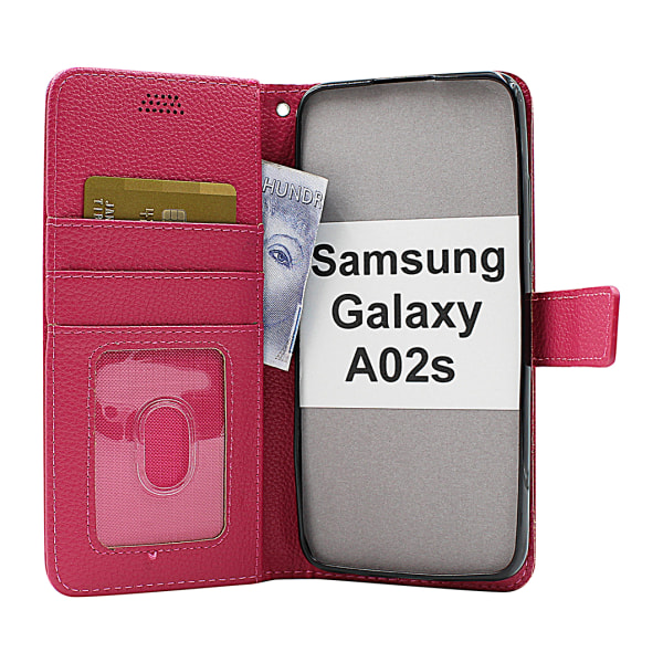 New Standcase Wallet Samsung Galaxy A02s (A025G/DS) Brun