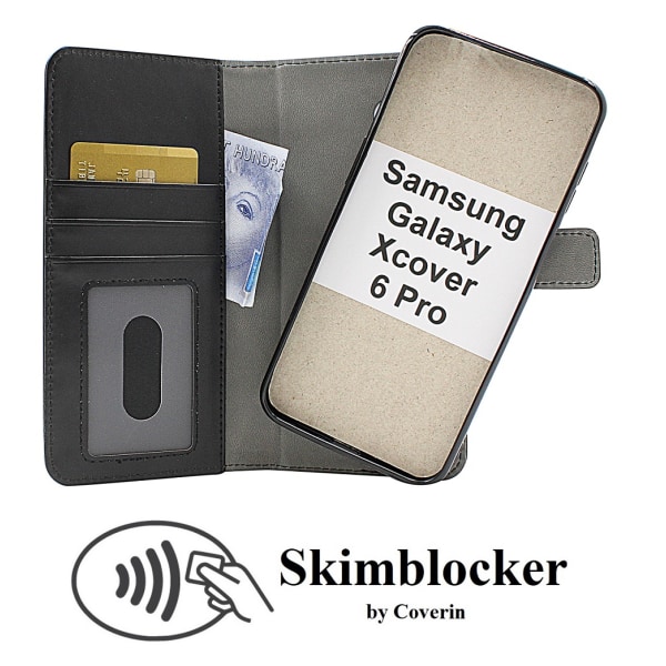 Skimblocker Magnet Fodral Samsung Galaxy XCover6 Pro 5G