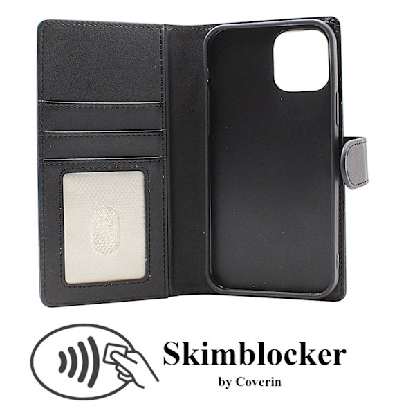 Skimblocker iPhone 12 Pro Plånboksfodral