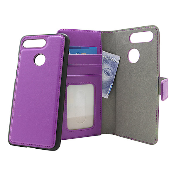Skimblocker Magnet Wallet Huawei Honor View 20 Lila