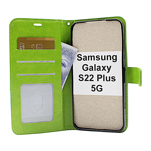 Crazy Horse Wallet Samsung Galaxy S22 Plus 5G (SM-S906B/DS) Lila