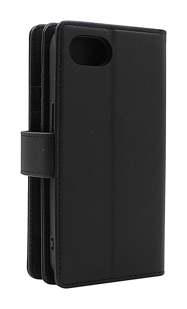 Skimblocker iPhone 16e XL Plånboksfodral Mörklila