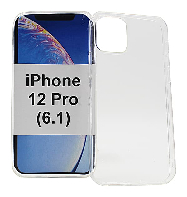 Ultra Thin TPU skal iPhone 12 Pro (6.1) (Clear)