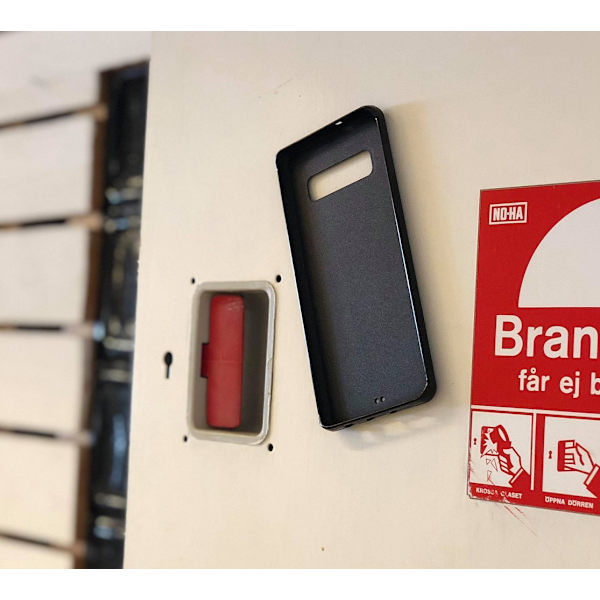 Skimblocker Magnet Wallet Samsung Galaxy S10 Plus (G975F) Vit