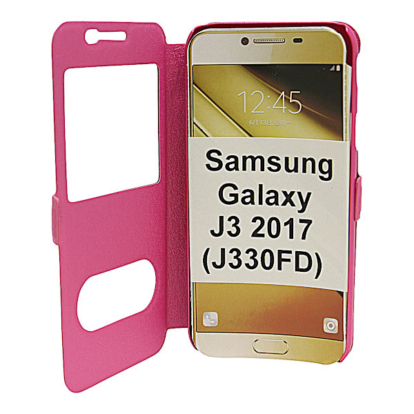 Flipcase Samsung Galaxy J3 2017 (J330FD) Hotpink