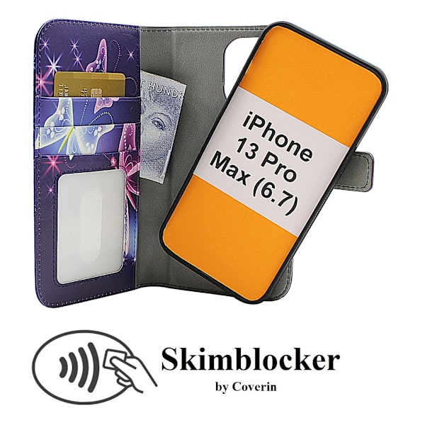 Skimblocker Magnet Designwallet iPhone 13 Pro Max (6.7)