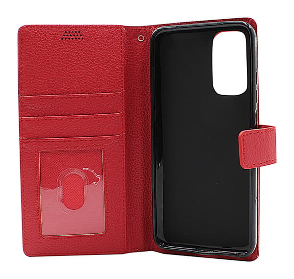 New Standcase Wallet Xiaomi Redmi Note 11 / 11S Röd