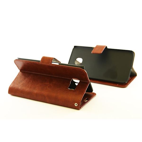Crazy Horse wallet Samsung Galaxy S6 Edge (G925F) Brun