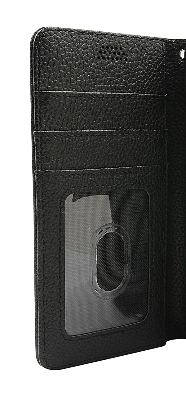 New Standcase Wallet iPhone 14 Pro (6.1) Svart