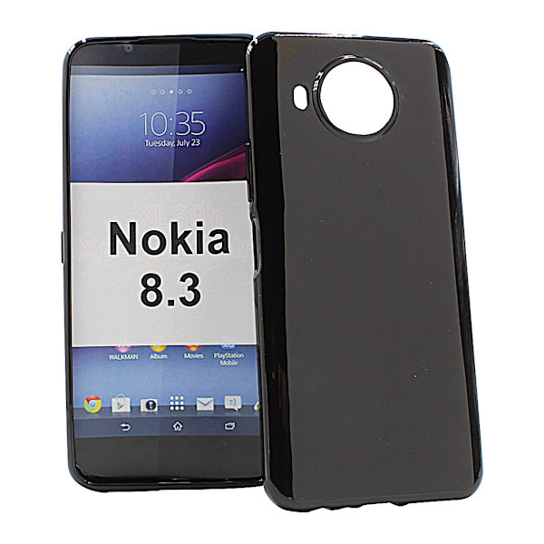 TPU skal Nokia 8.3 (Svart)
