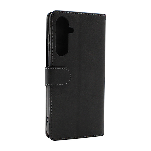 Zipper Standcase Wallet Samsung Galaxy A35 5G Grå