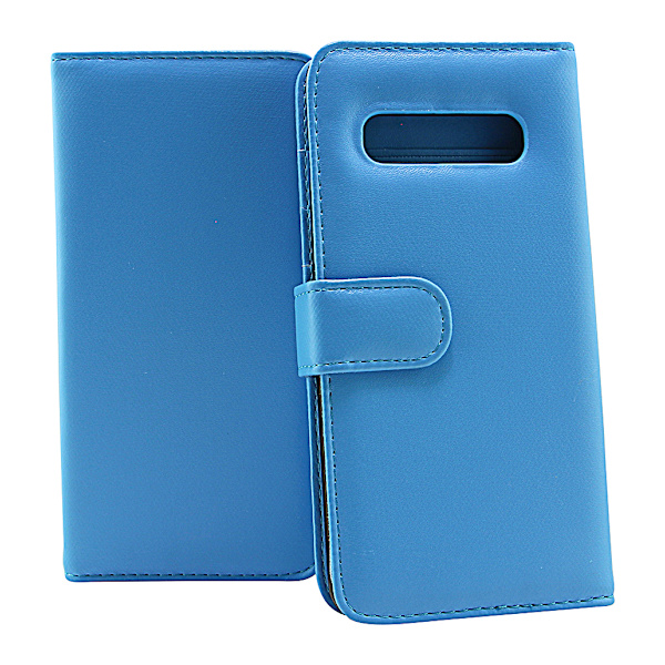 Skimblocker Plånboksfodral Samsung Galaxy S10 Plus (G975F) Ljusblå