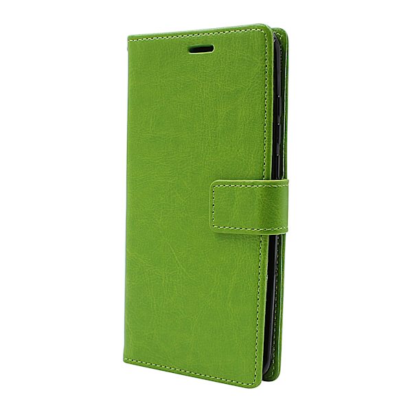 Crazy Horse Wallet Xiaomi Mi 10 / Xiaomi Mi 10 Pro Grön