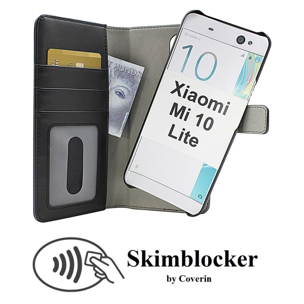 Skimblocker Magnet Fodral Xiaomi Mi 10 Lite