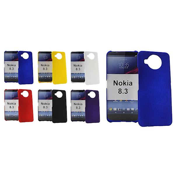 Hardcase Nokia 8.3 (Svart) Röd