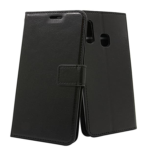 Crazy Horse Wallet Samsung Galaxy A20e (A202F/DS) Svart
