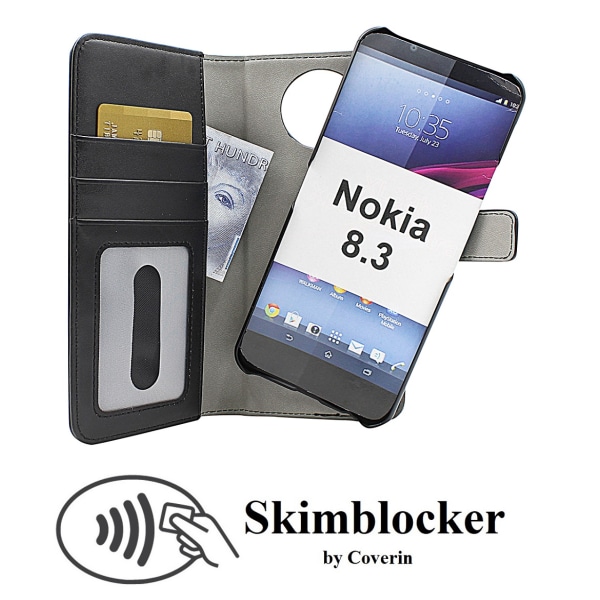 Skimblocker Magnet Fodral Nokia 8.3