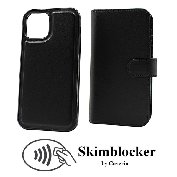 Skimblocker XL Magnet Fodral iPhone 12 Pro (6.1) Hotpink