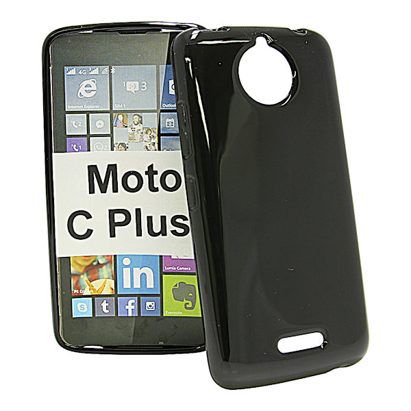 TPU skal Moto C Plus Svart