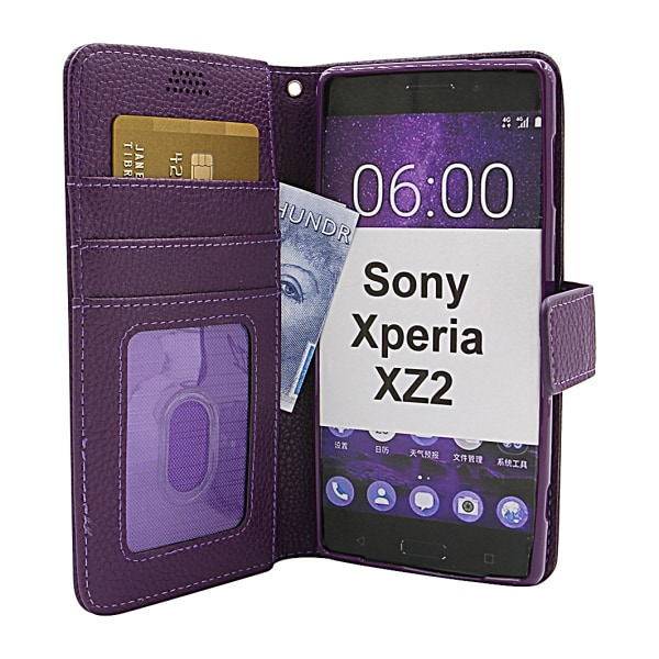 New Standcase Wallet Sony Xperia XZ2 (H8266)