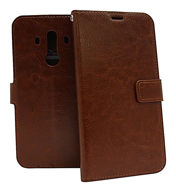 Crazy Horse Wallet Huawei Mate 10 Pro Brun