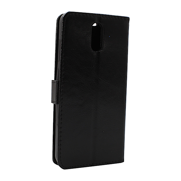 Crazy Horse Wallet Nokia 2.3 (Svart) Hotpink