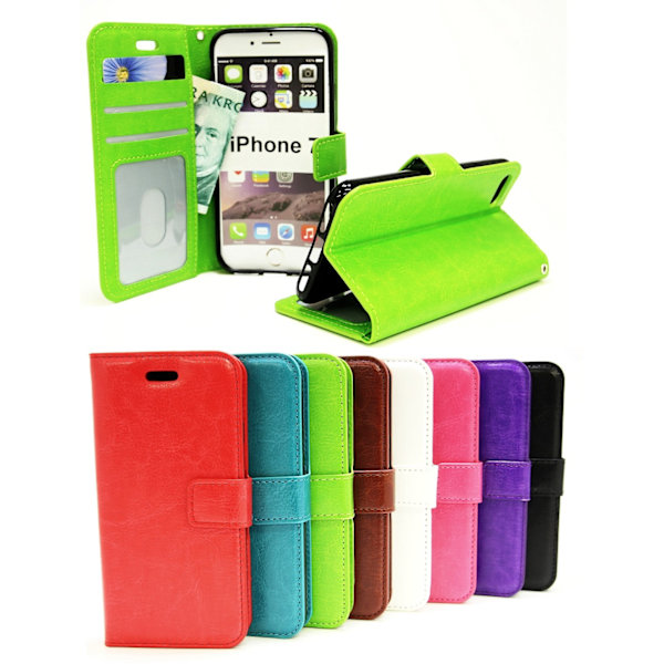 Crazy Horse Wallet iPhone 7 Vit