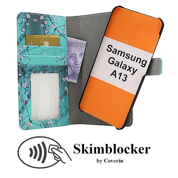 Skimblocker Magnet Designwallet Samsung Galaxy A13 (A135F)