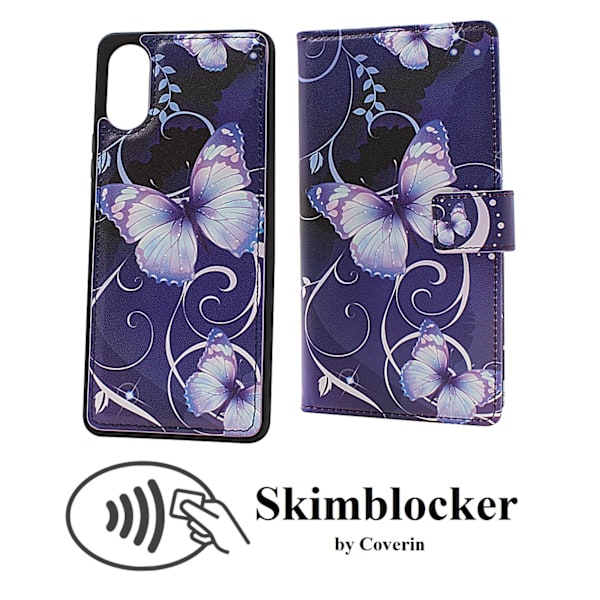 Skimblocker Xperia 10 VI 5G Magnet Plånboksfodral Design
