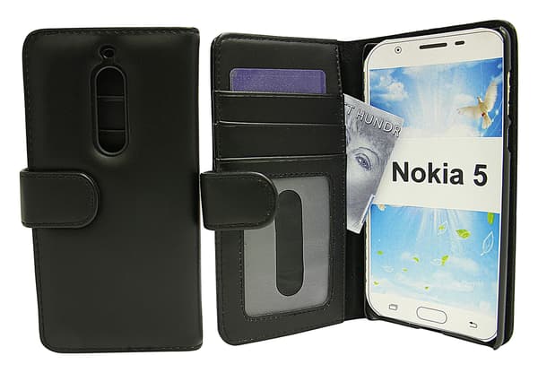 Plånboksfodral Nokia 5 Svart
