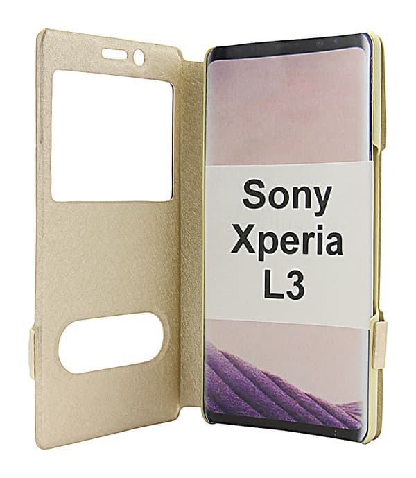 Flipcase Sony Xperia L3 Champagne