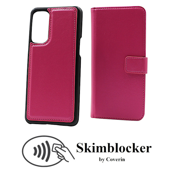 Skimblocker Magnet Fodral OnePlus Nord 2 5G Hotpink