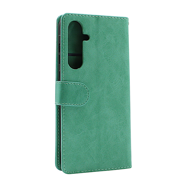 Zipper Standcase Wallet Samsung Galaxy A35 5G Grå