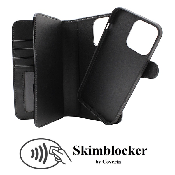 Skimblocker XL Magnet Fodral iPhone 14 Pro Max (6.7)