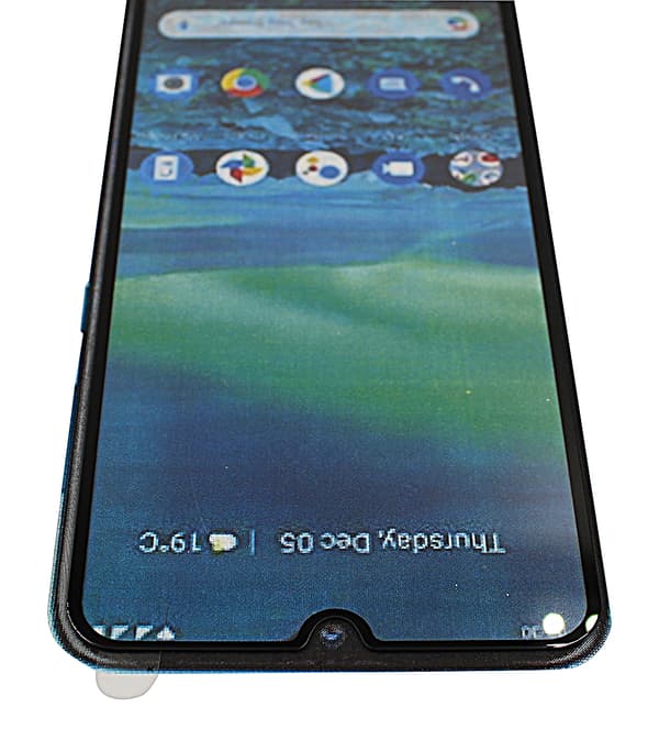Full Frame Glas skydd Nokia 2.3 (Svart)