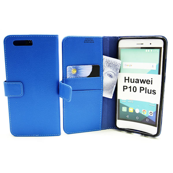 Standcase Wallet Huawei P10 Plus Blå