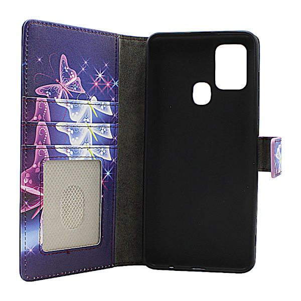 Skimblocker Samsung Galaxy A21s Plånboksfodral Design