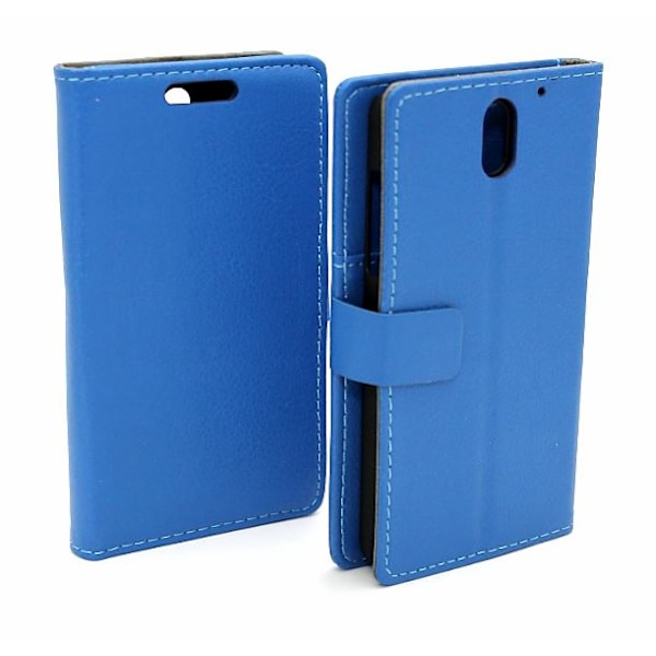 Standcase wallet HTC Desire 610 Blå